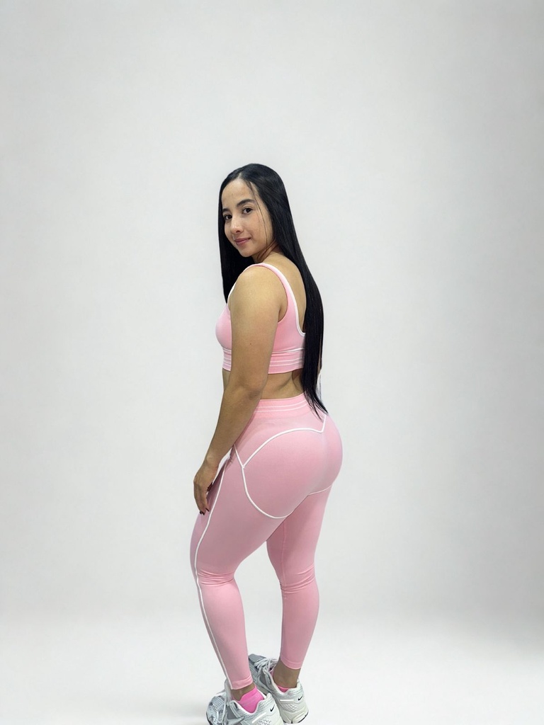 CONJUNTO  SIN COSTURA TIPO ALO YOGA IMPORTADO