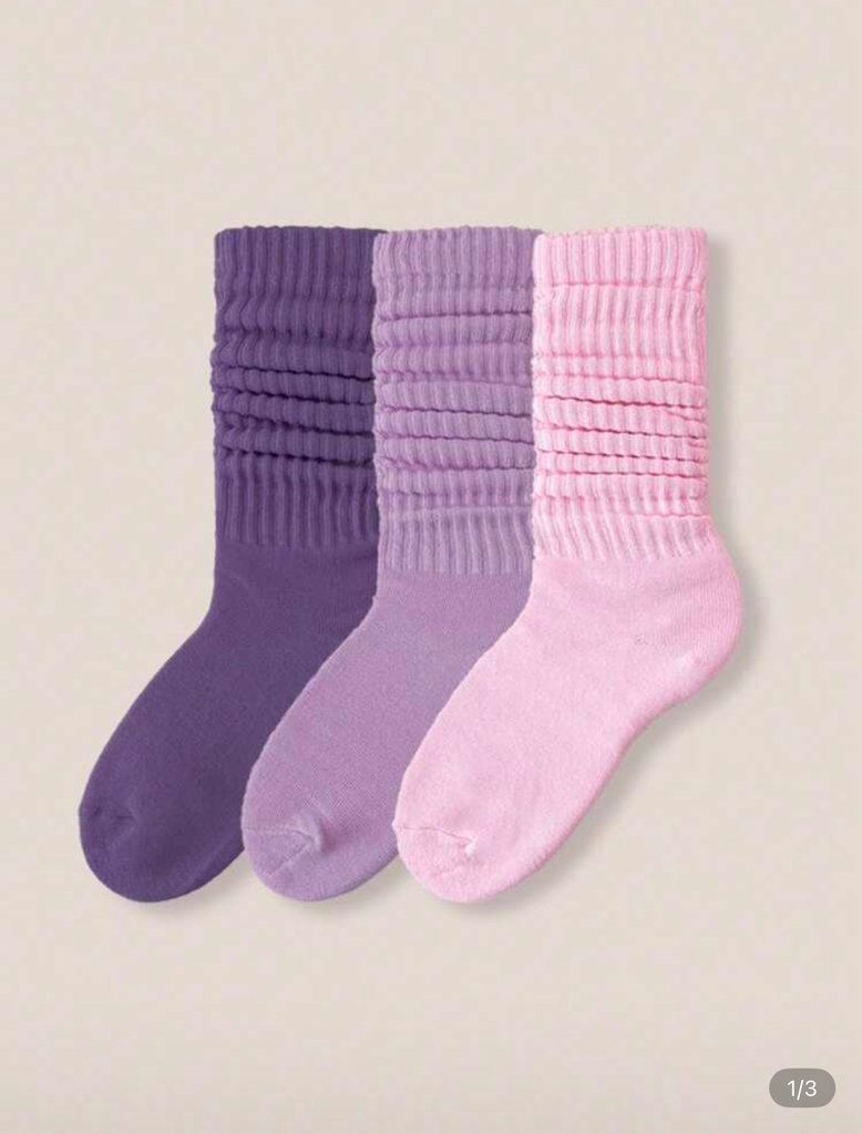 [20118181] MEDIAS DEPORTIVAS LARGAS IMPORTADAS  (MORADO)