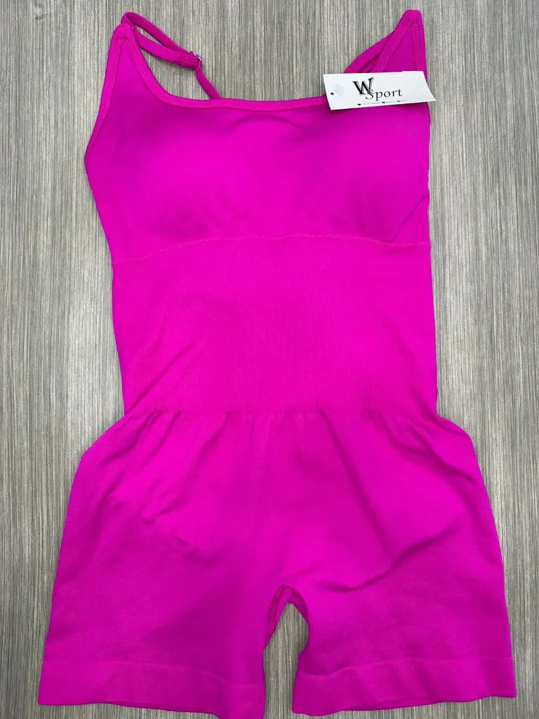 [20301203] ENTERIZO AJUSTABLE CORTO SIN COSTURAS CON PUSH UP (Negro)