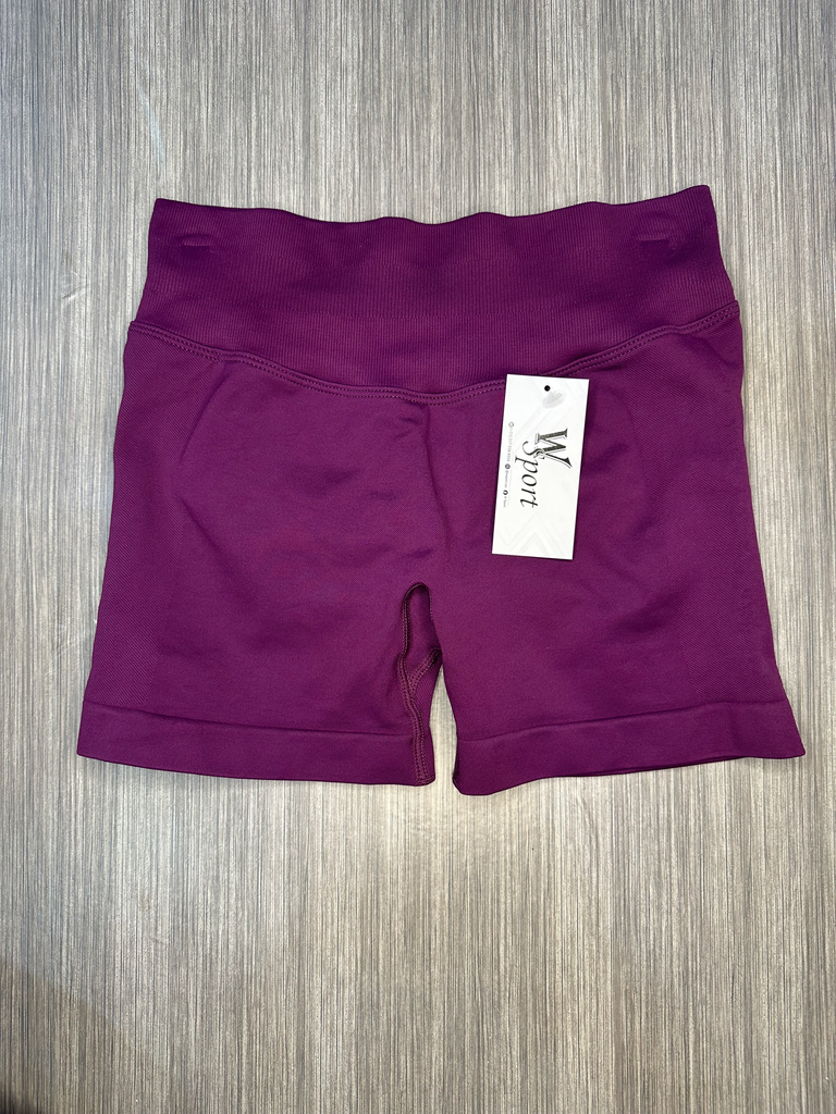[20301243] SHORT SIN COSTURA CON PUSH UP TELA GRUESA  (NEGRO, S)