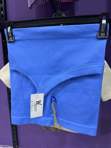 SHORT+TOP SIN COSTURA CON PUSH UP IMPORTADO 